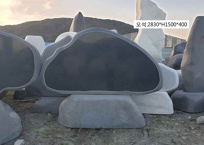 9-1.오석윗돌:2830*H1500*400