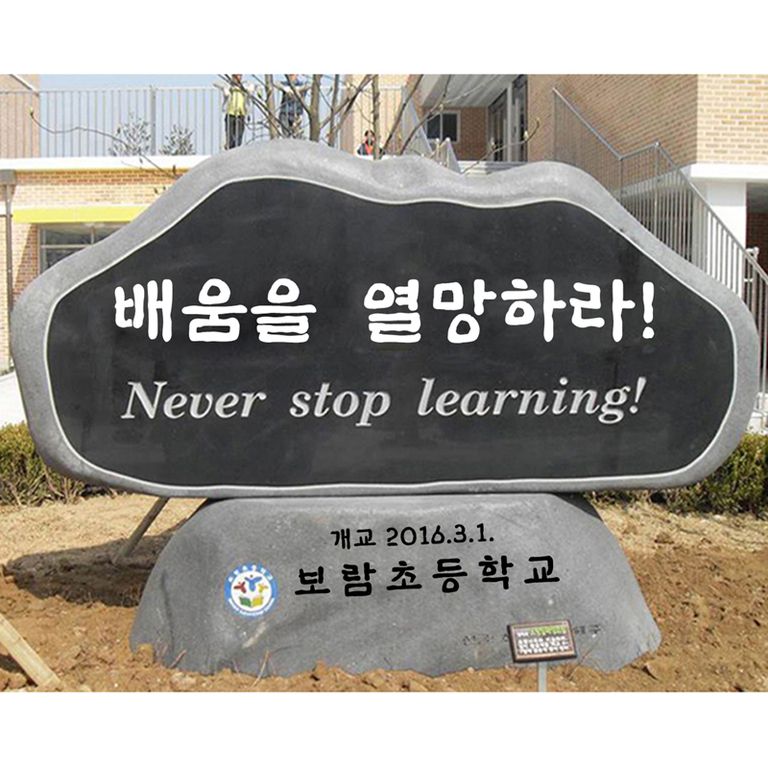 세종시보람초등학교
